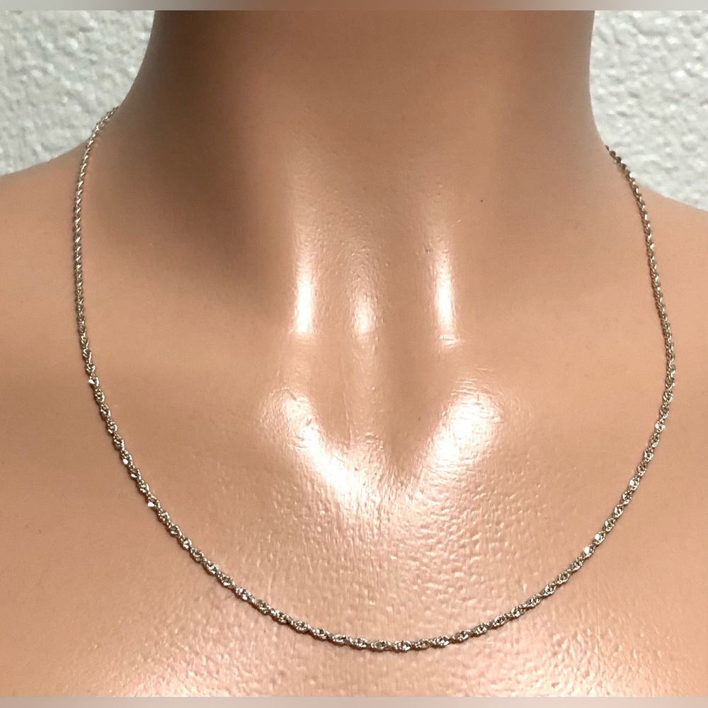 Sterling Silver Chain Necklace